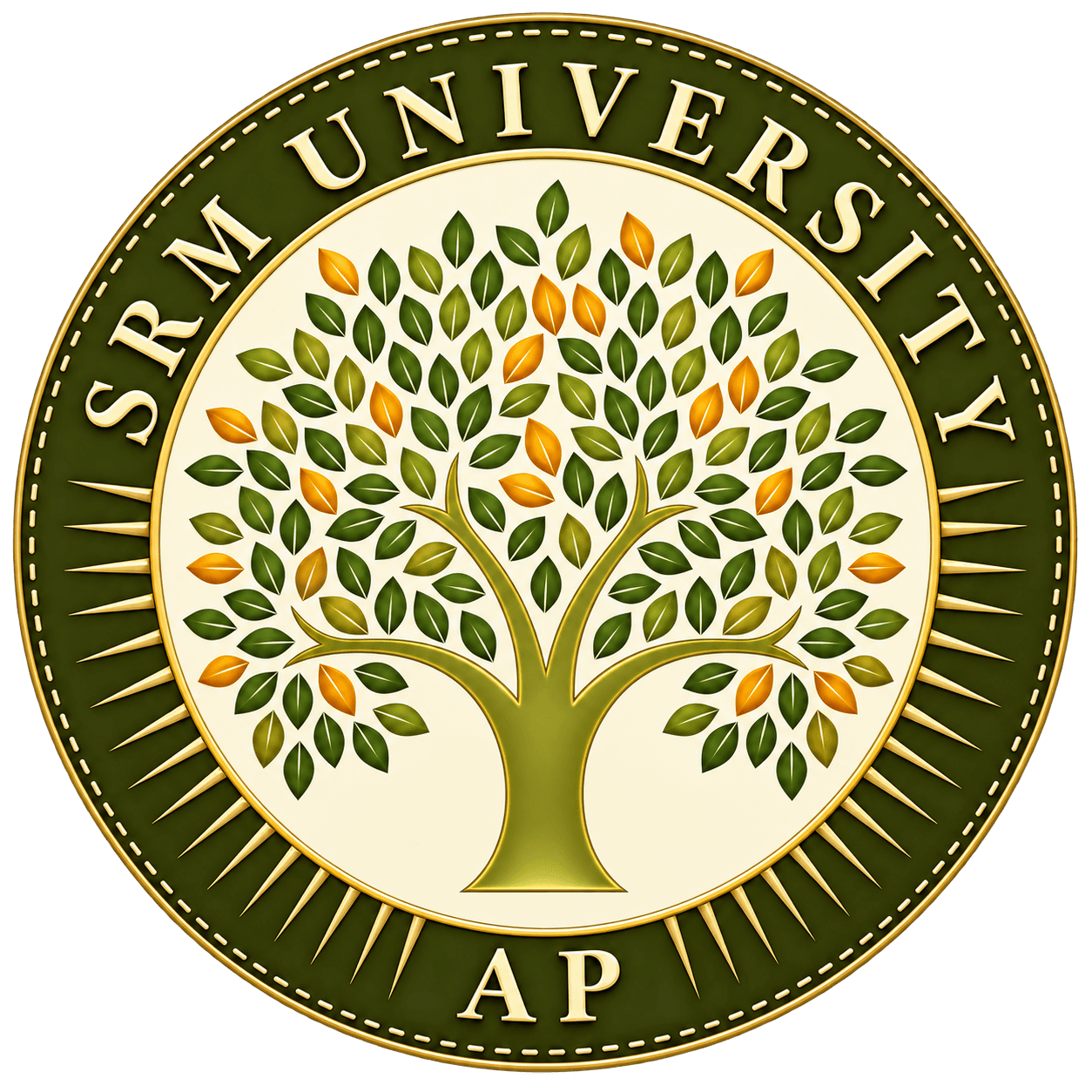 SRM University-AP Emblem